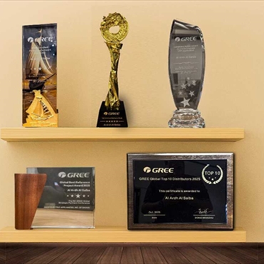 GREE Iraq won 5 international awards at the 5th GREE Global Partners Conference 2025